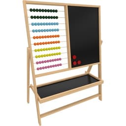 Ahşap Ayaklı, Abaküslü Yazı Tahtası Tebeşirli 40 x 55 cm